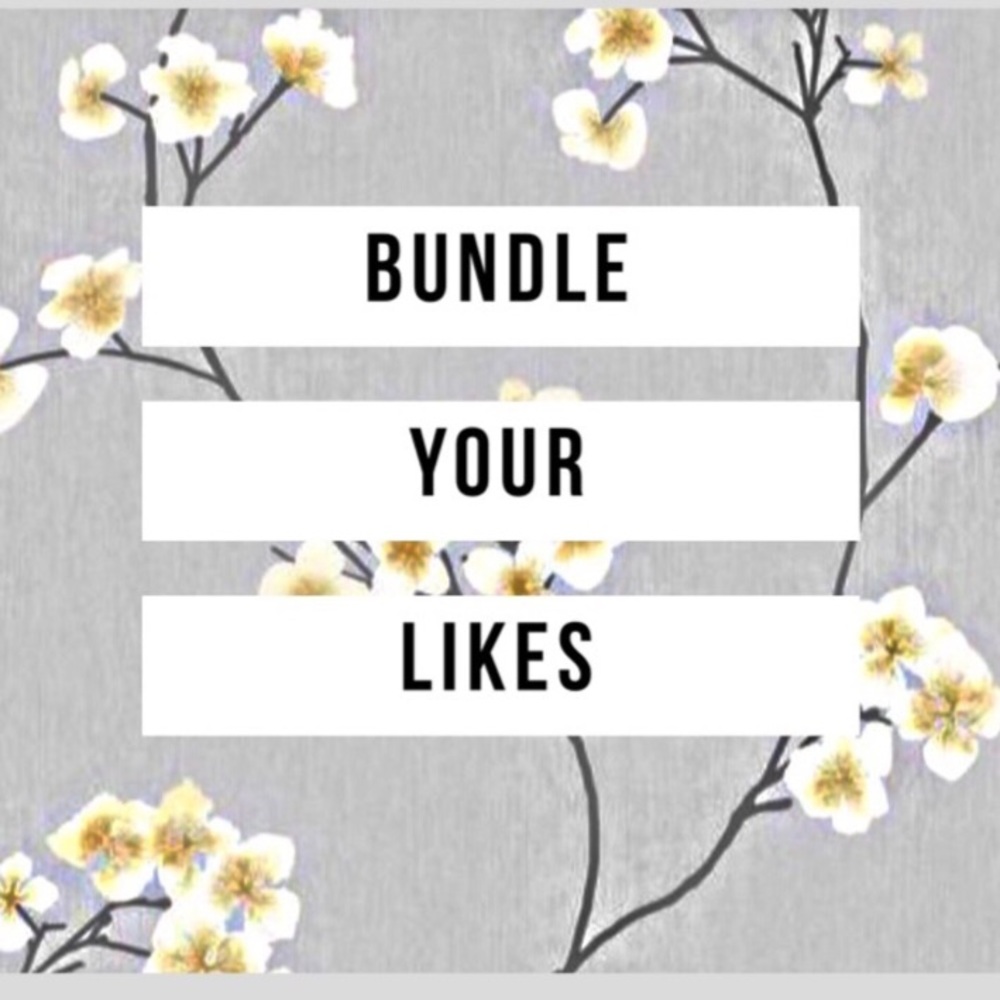 BUNDLE UR LIKES FOR EVEN BETTER DEALS💕💕💕